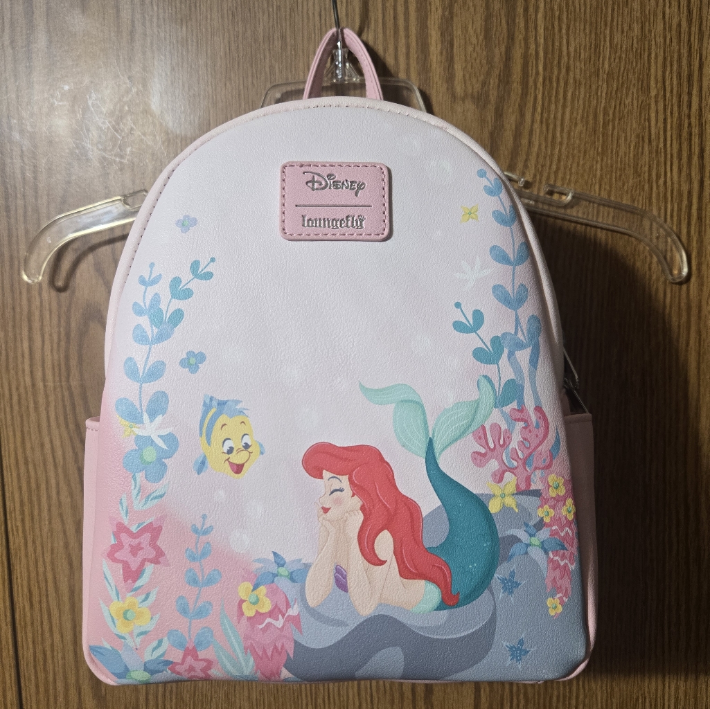 - Loungefly Disney Pink Mermaid Backpack